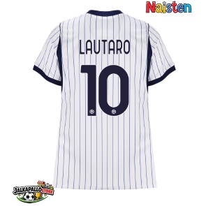 Inter Milan Lautaro Martinez #10 Vieraspaita Naisten 2026-27 Lyhythihainen Inter Milan Lautaro Martinez #10 Vieraspaita Naisten 2026-27 Lyhythihainen